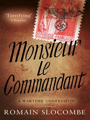 cover image of Monsieur Le Commandant